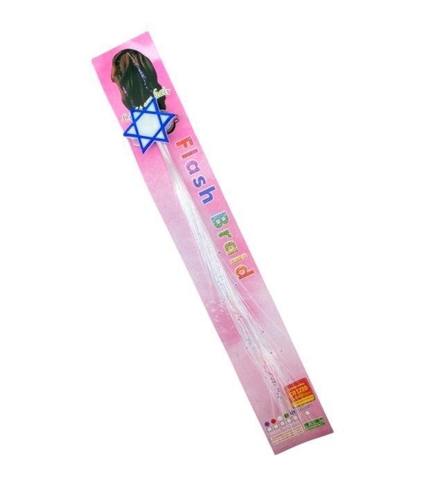 סיכה סיבים לשיער עם אור