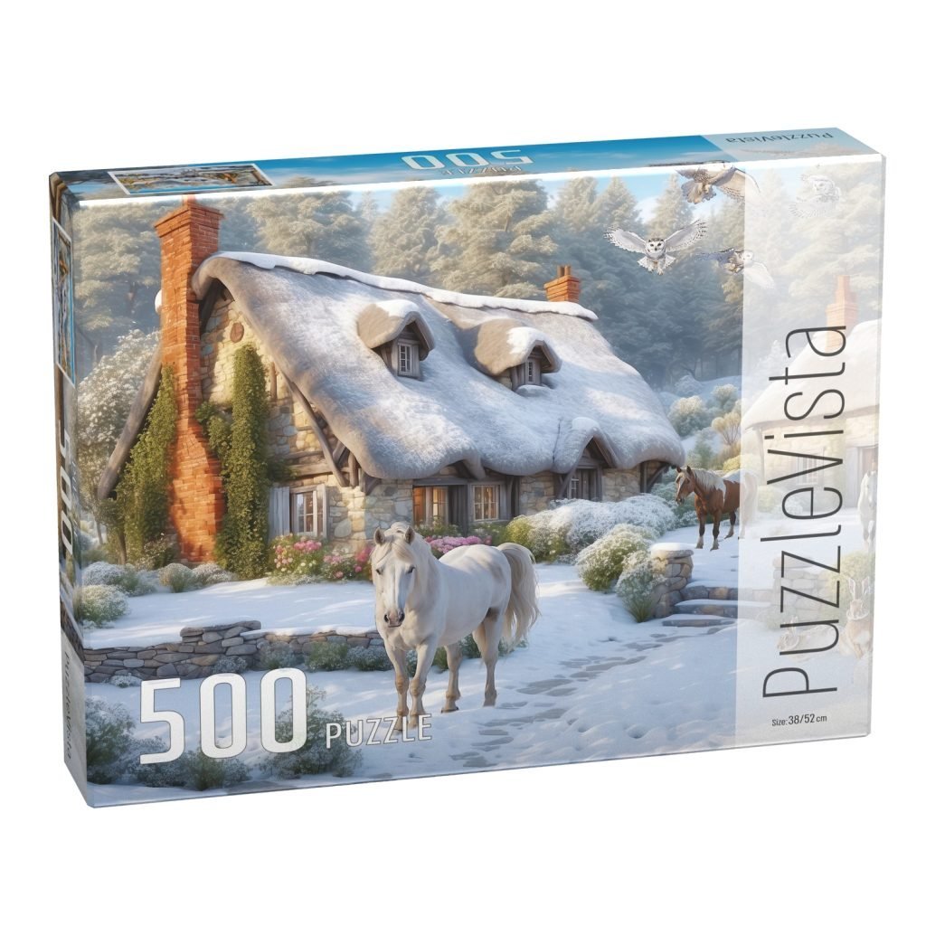 פאזל בוקר לבן 500 חלקים