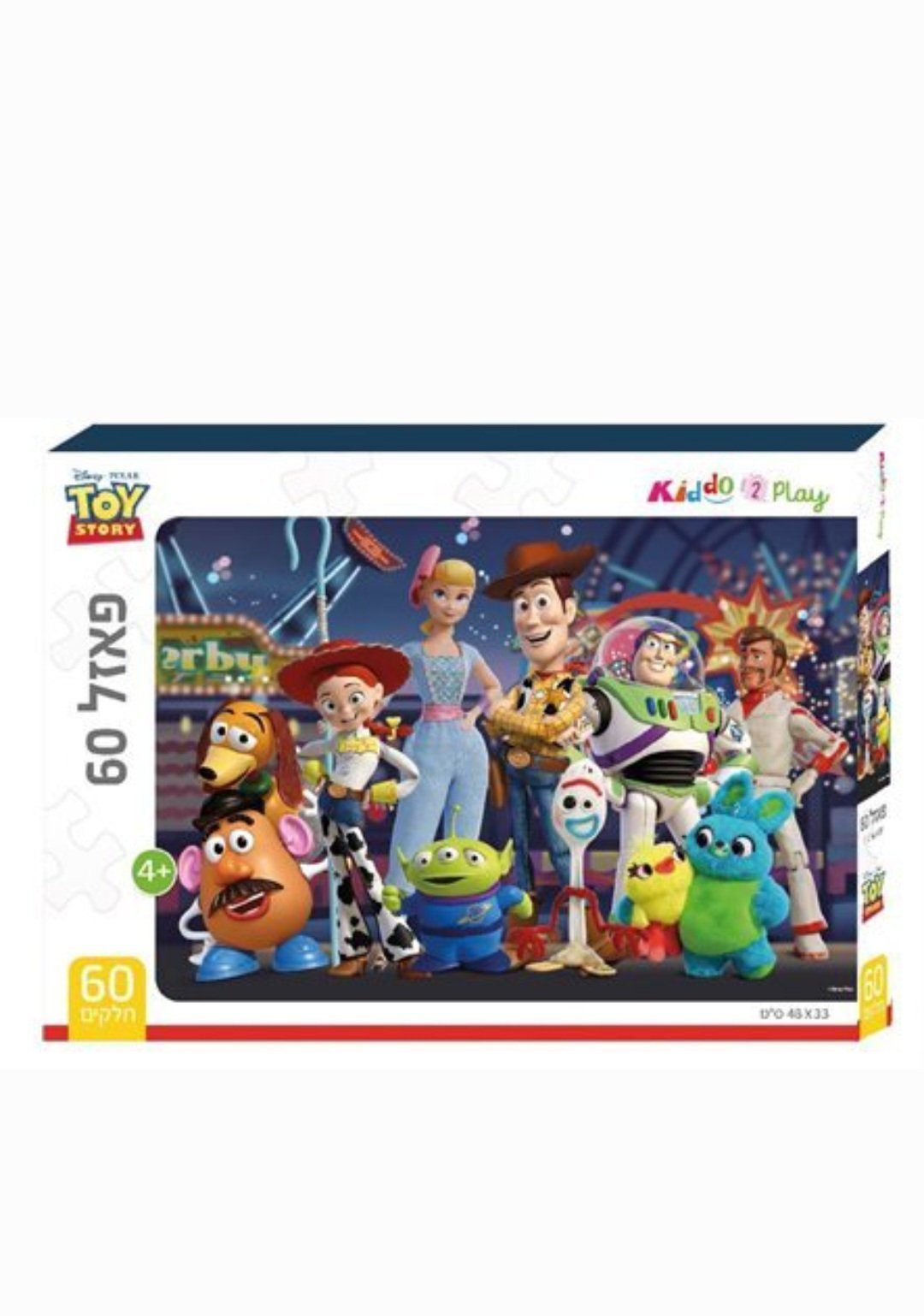 פאזל רצפה צעצוע של סיפור 60 חלקים
