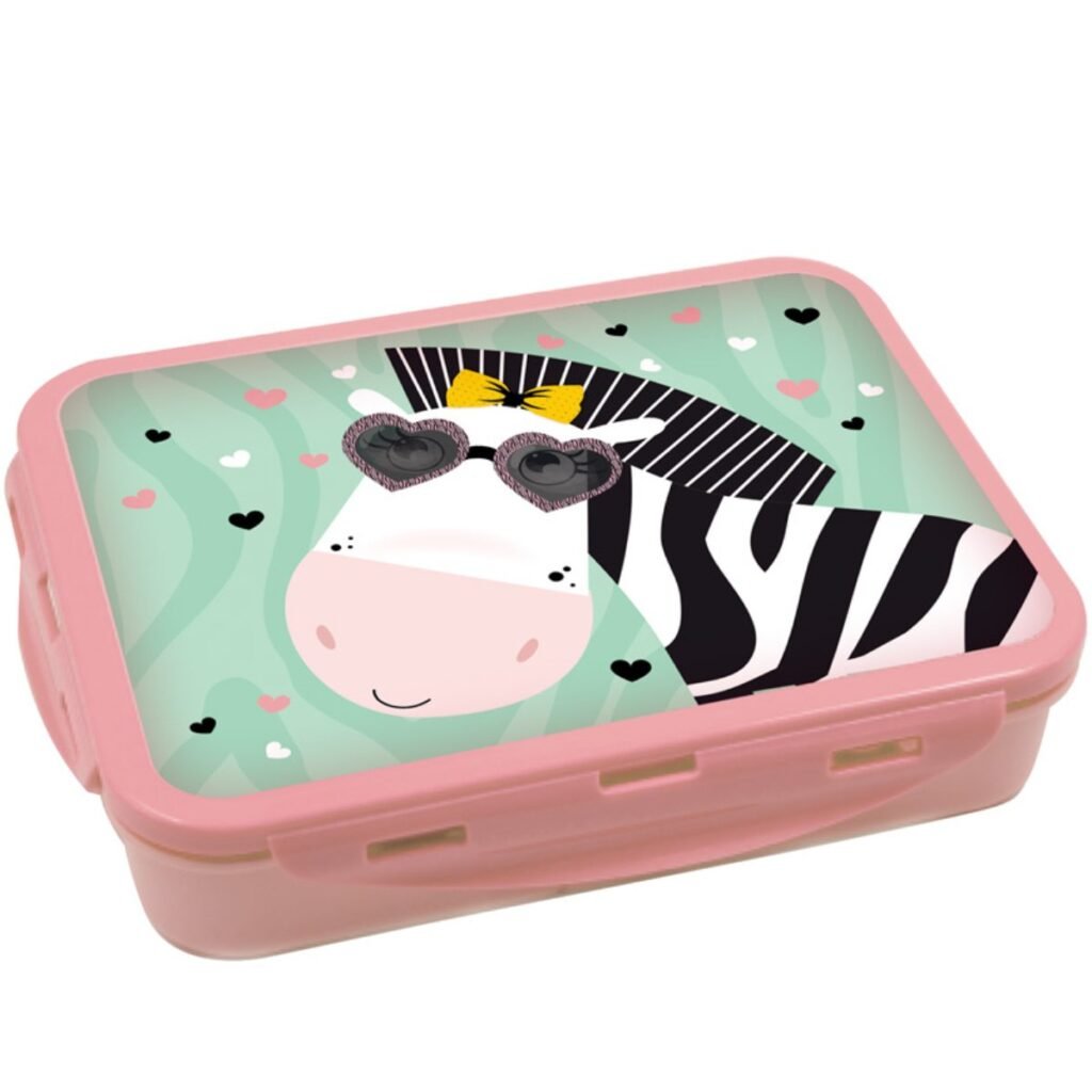 קופסת אוכל זברה