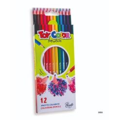 עפרונות צבעונים 12 יחידות