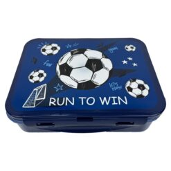 קופסת אוכל מחולקת כדורגל
