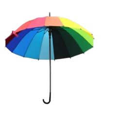 מטרייה ענקית צבעי קשת