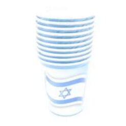 כוסות נייר דגל ישראל