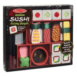 מליסה ודאג ערכת סושי מעץ