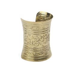 צמיד זהב רחב