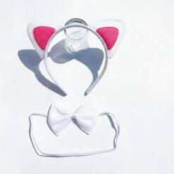 סט חתול לבן