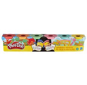 פליידו סט 6 בצקים פסטל Play-Doh
