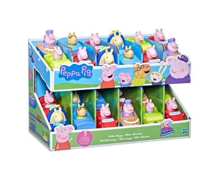 בובת פפה פיג מיני מכונית